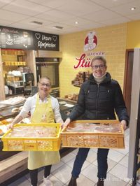 Pl&auml;tzchen f&uuml;r den Verkauf von B&auml;ckerei St&uuml;big